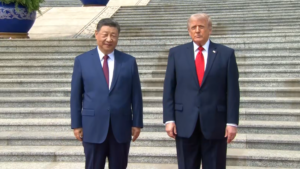 Trump xi thumb