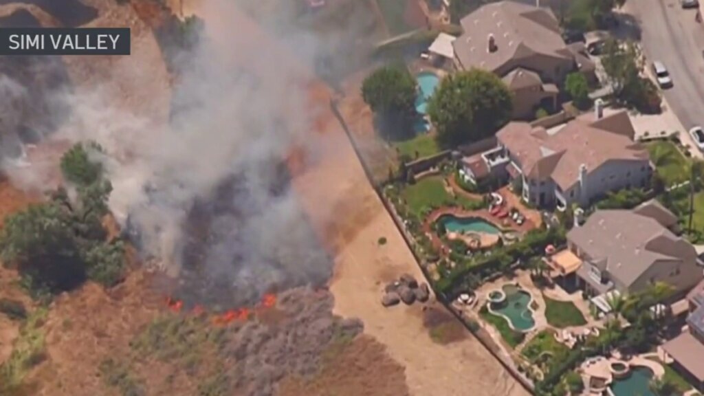 Simi Valley Fire Sandy