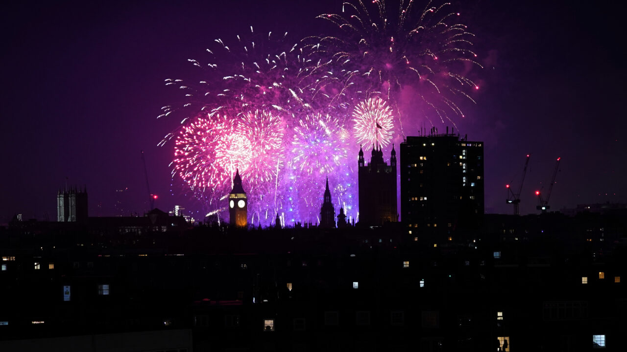 New Year's Eve Britain
