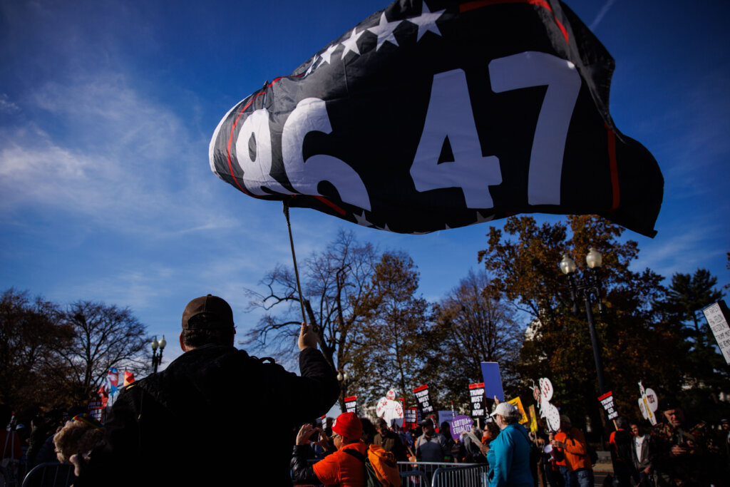 Rally In Support Of Gay Marriage Held Outside Supreme Court