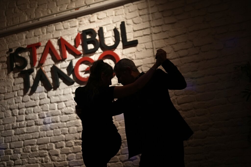 APTOPIX Istanbul Tango Photo Essay