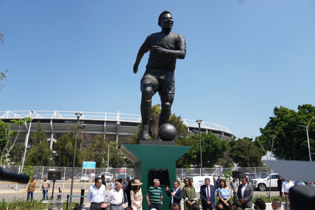 Mexico Pele Statue Soccer