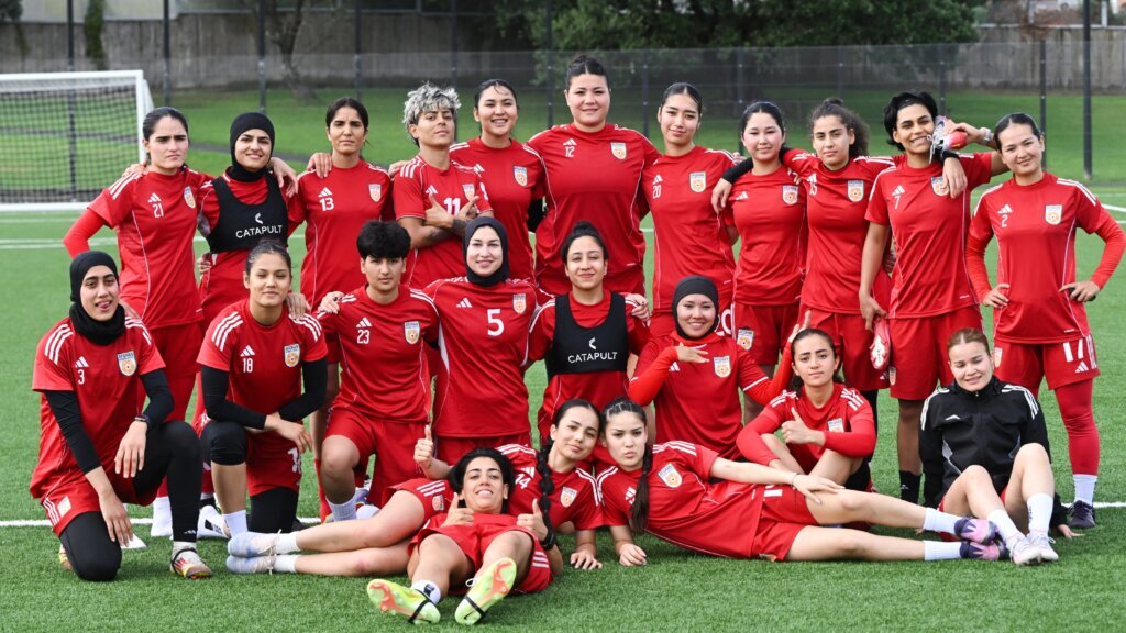 New Zealand Afghanistan Women Soccer Team