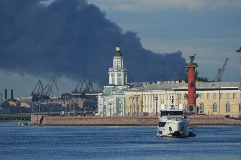 Russia Drone Attack