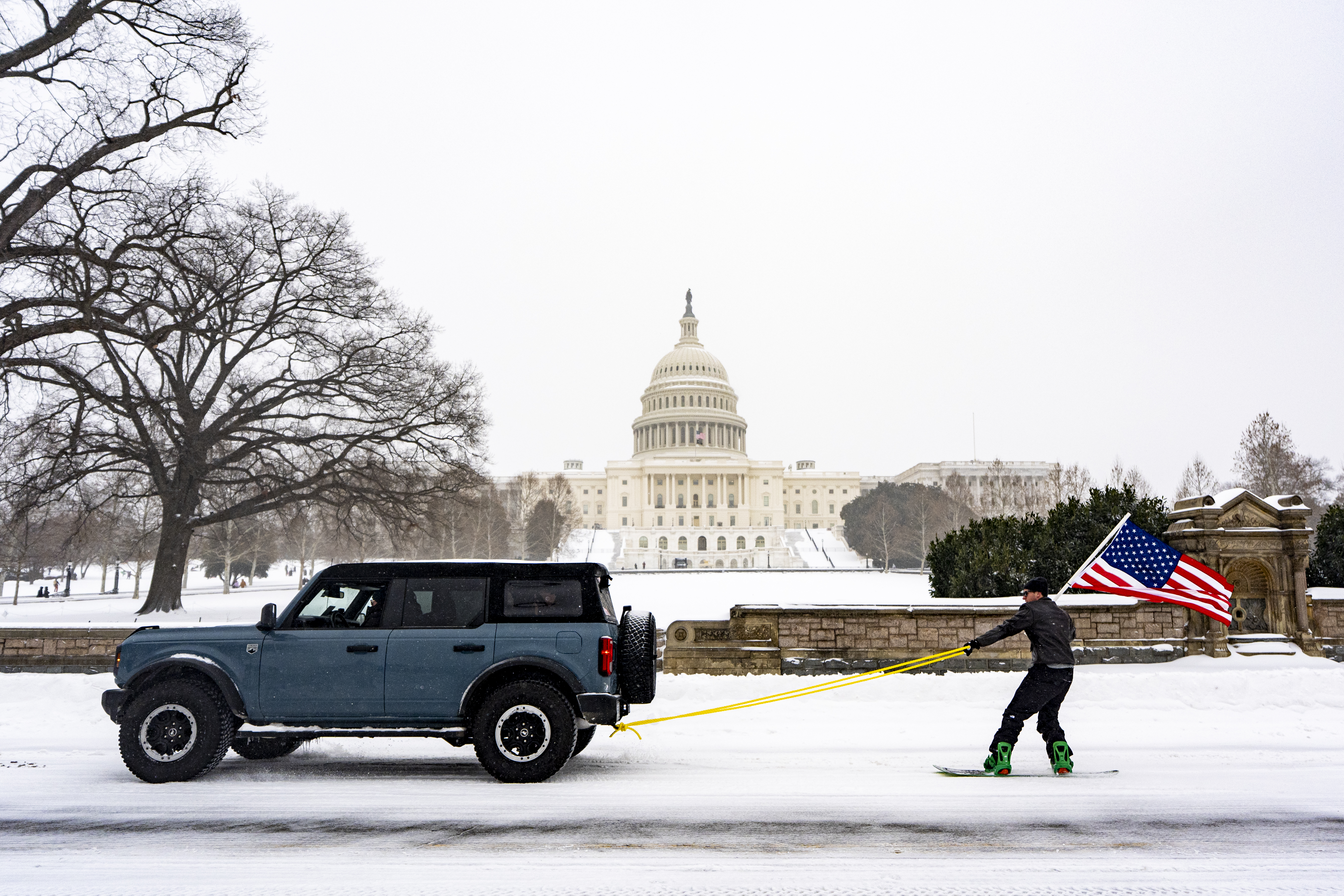 Massive Winter Storm Creates Havoc Across Large Swath Of US