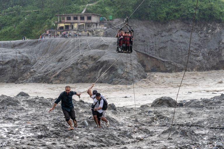 APTOPIX Nepal Flash Floods