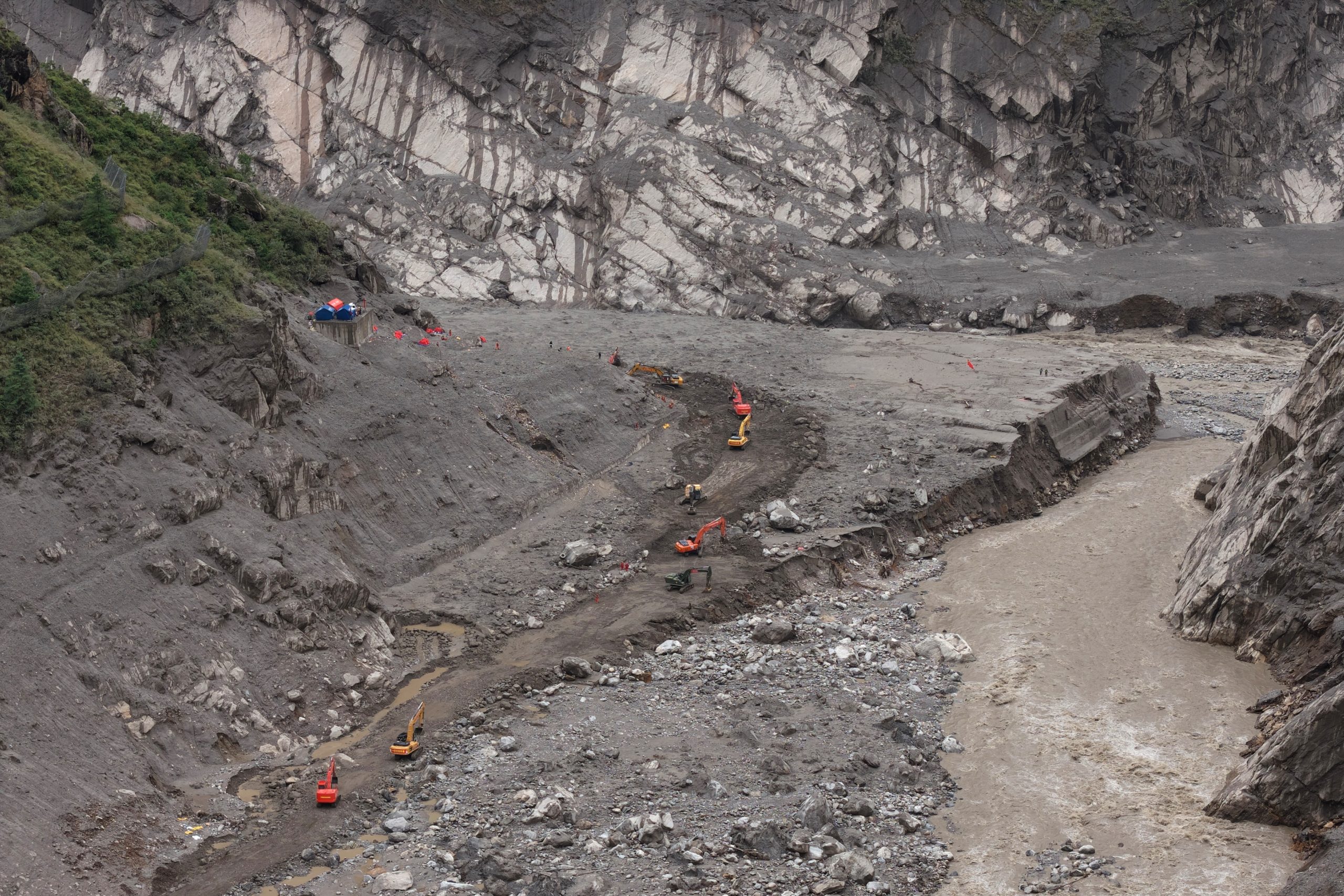 China Nepal Flash Floods