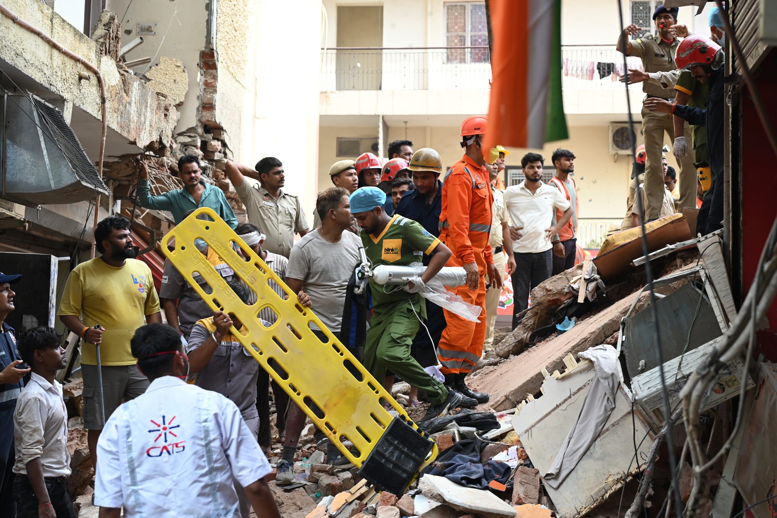India Building Collapse