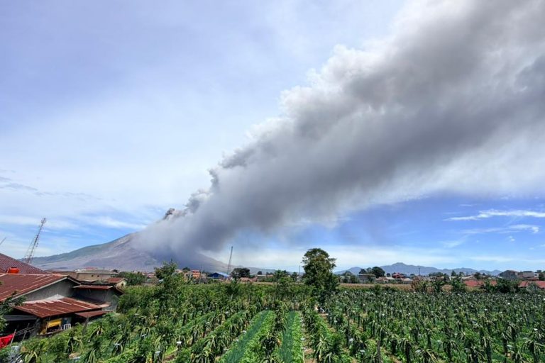 Indonesia Volcano