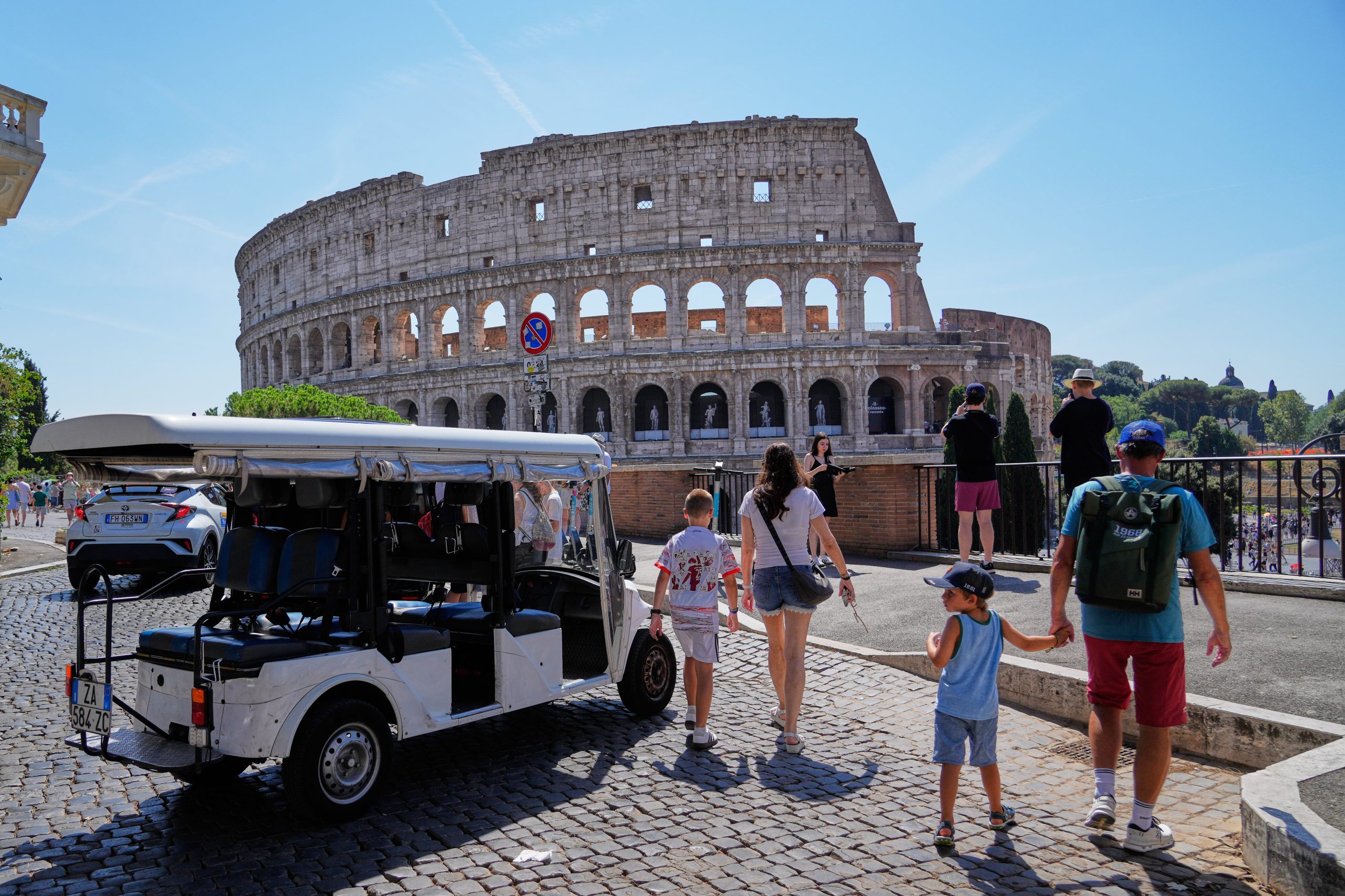 Italy Rome Golf Carts