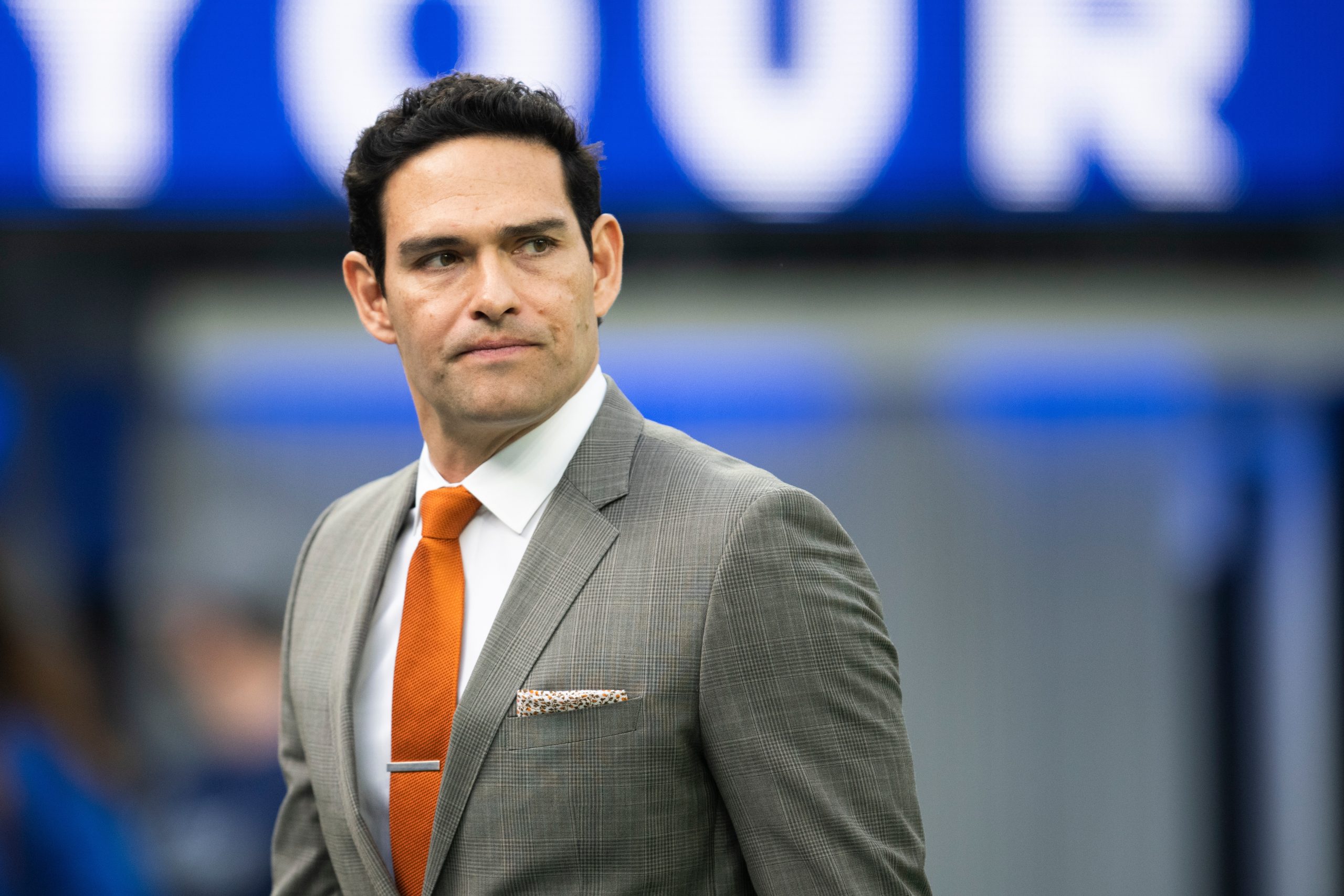 Mark Sanchez-Stabbing Football